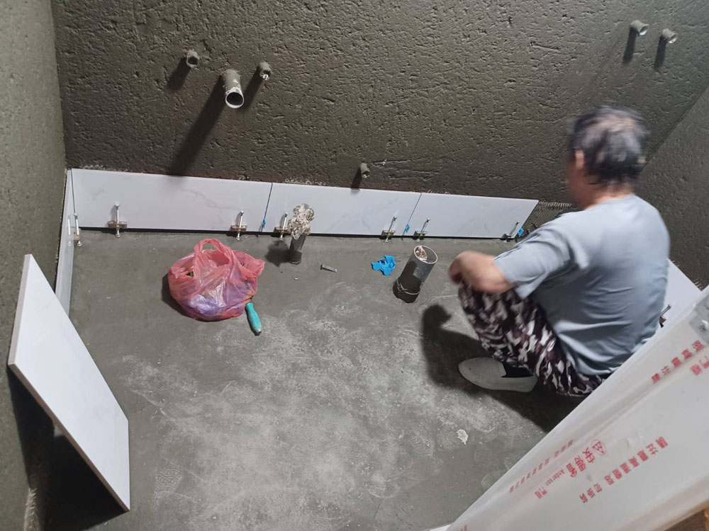台中浴室壁磚泥作施工