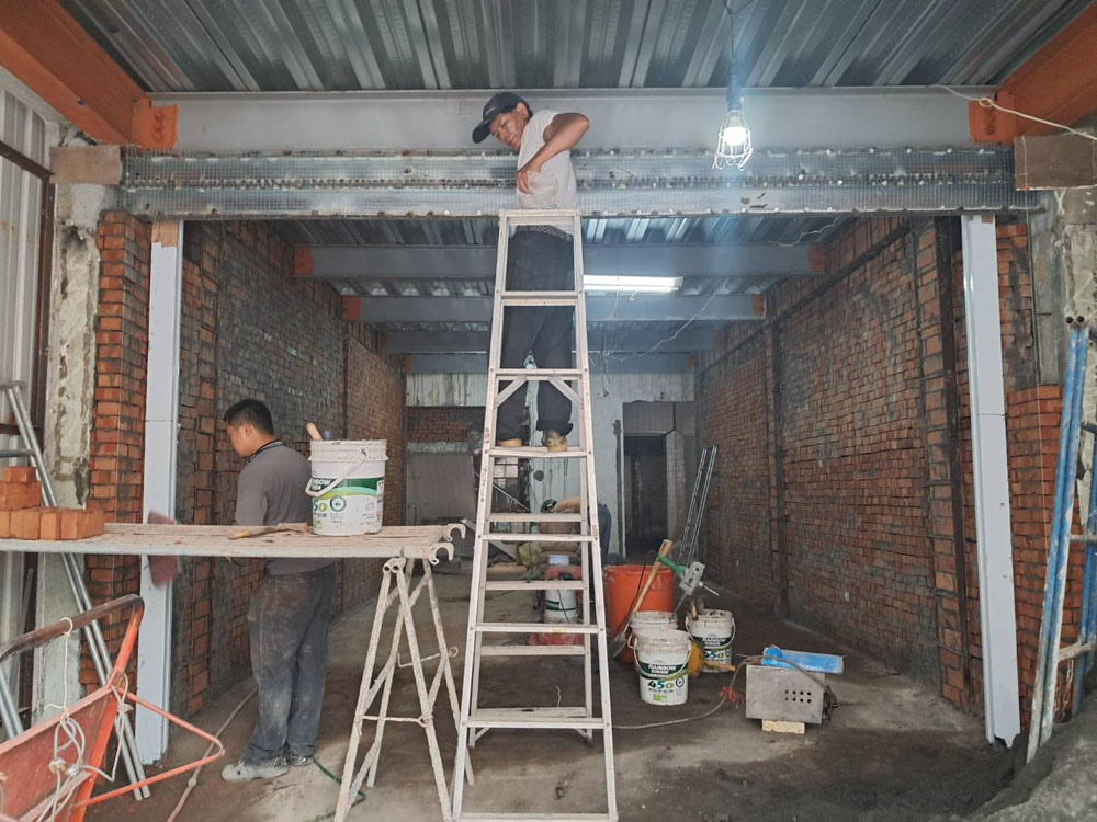 台中鋼構梁柱安裝工程