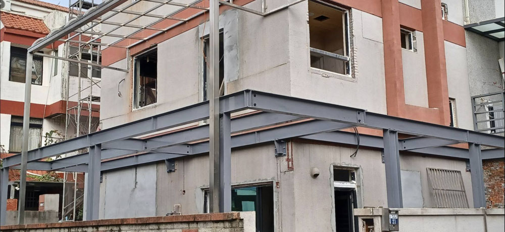 台中房屋增建鋼構工程